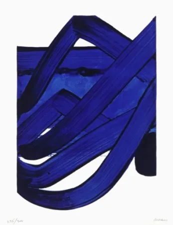Serigrafia Soulages - Sérigraphie N°18