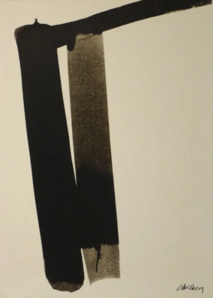 Serigrafia Soulages - Sérigraphie no 13
