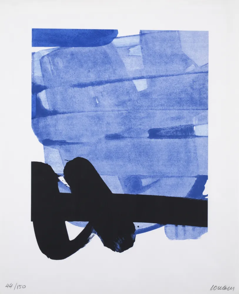 Serigrafia Soulages - Sérigraphie No 8