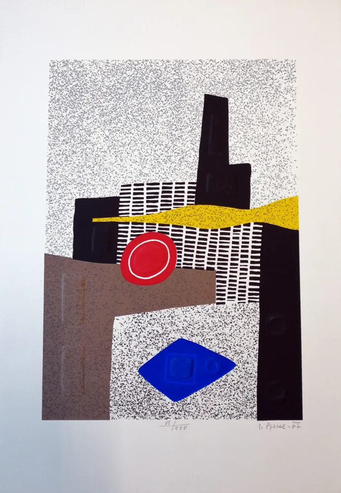 Incisione Su Legno Spacal - Paesaggio