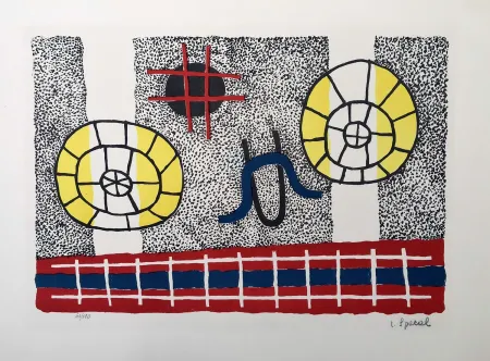 Litografia Spacal - Stalla carsica