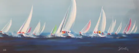 Litografia Spahn - Voile panoramique