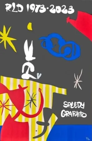 Manifesti Speedy Graphito - Affiche 50 ans Atelier RLD