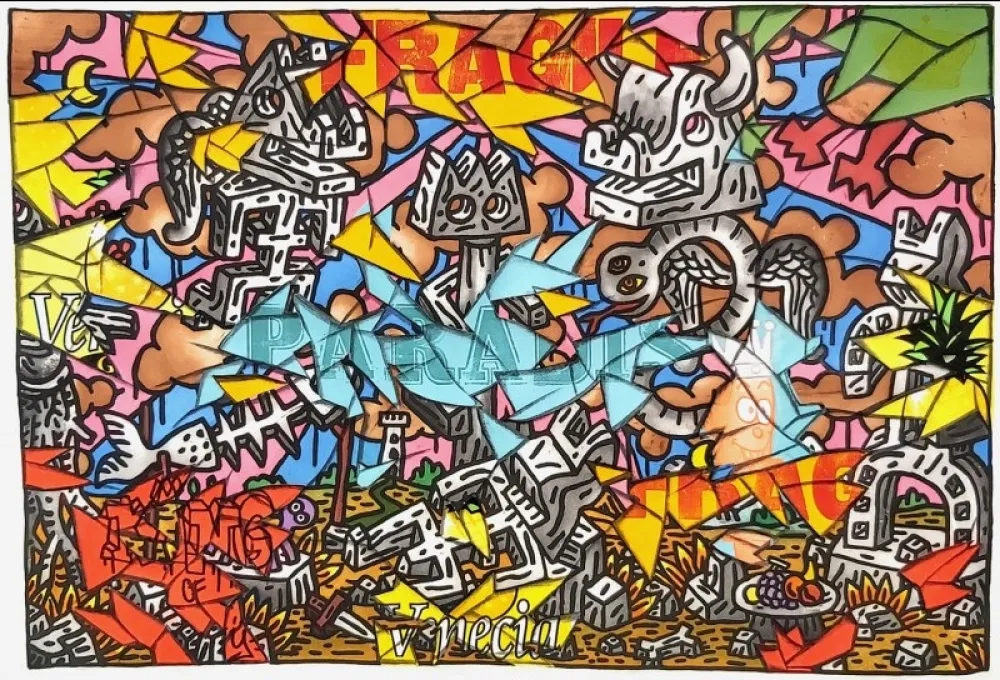 Incisione Speedy Graphito - Fragile paradise