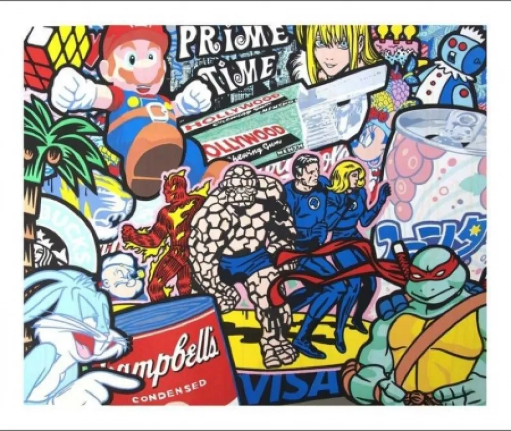 Litografia Speedy Graphito - Prime time