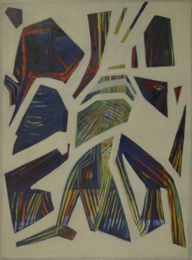 Monotipo Spiller - Abstrakte Komposition