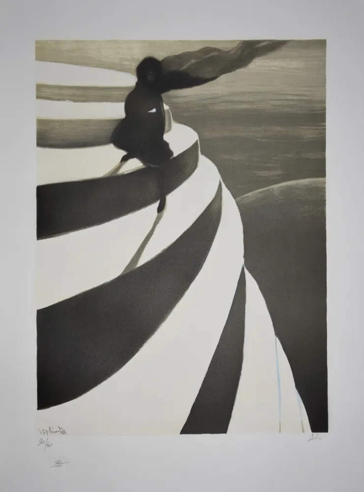 Litografia Spilliaert - VERTIGE / VERTIGO, 1908