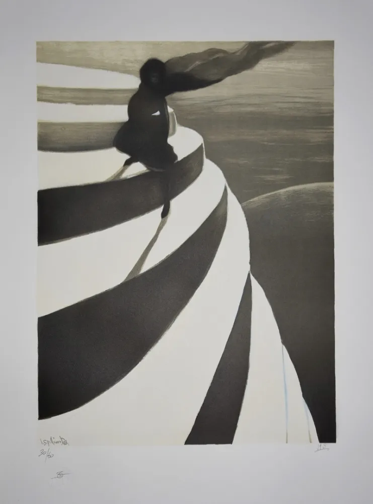 Litografia Spilliaert - VERTIGE / VERTIGO 1908