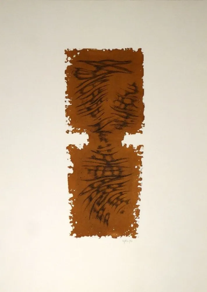 Acquaforte E Acquatinta Springer - Abstrakte Komposition