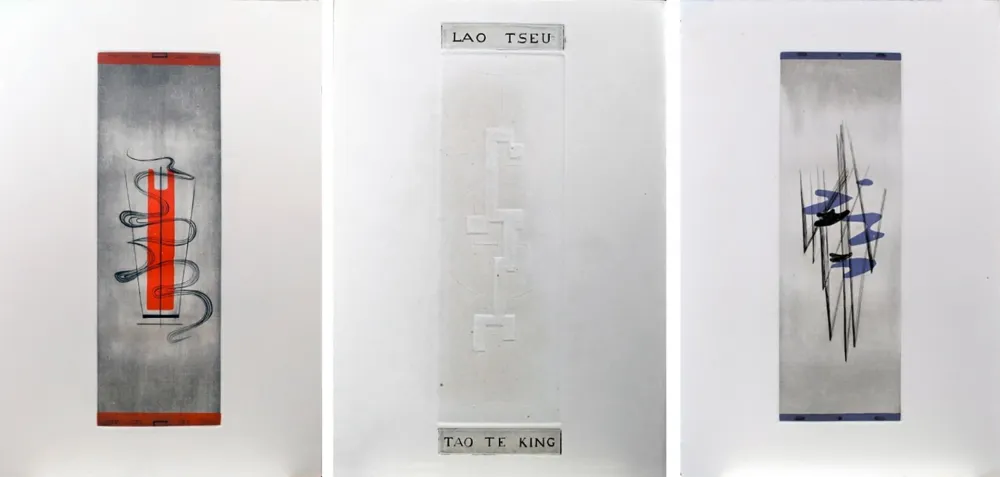 Libro Illustrato Springer - Lao-Tseu : Tao Te King : 17 burins en couleurs de F. Springer (1952)