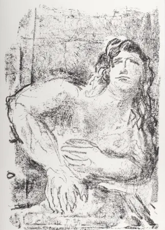 Litografia Stadler - The Men, 1972 - Hand-signed