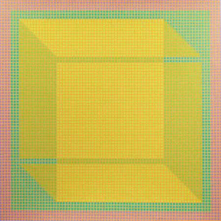 Serigrafia Stanczak - Boxed, from Twelve Progressions