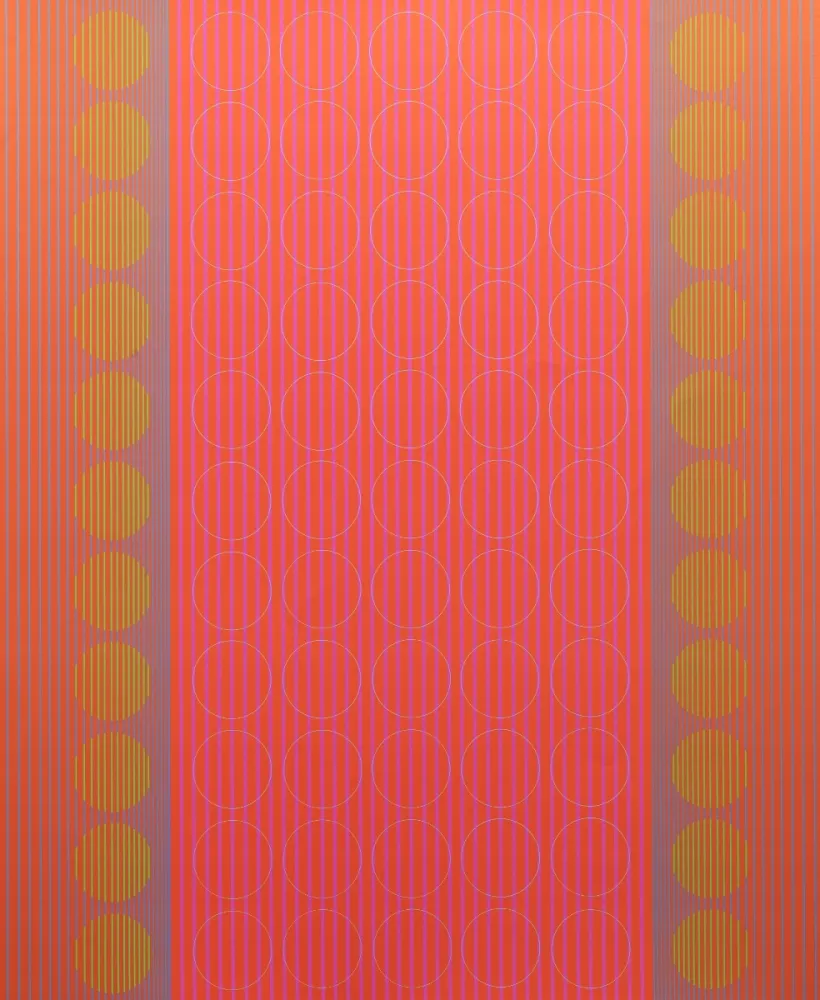 Serigrafia Stanczak - Centered Rings, from Twelve Progressions