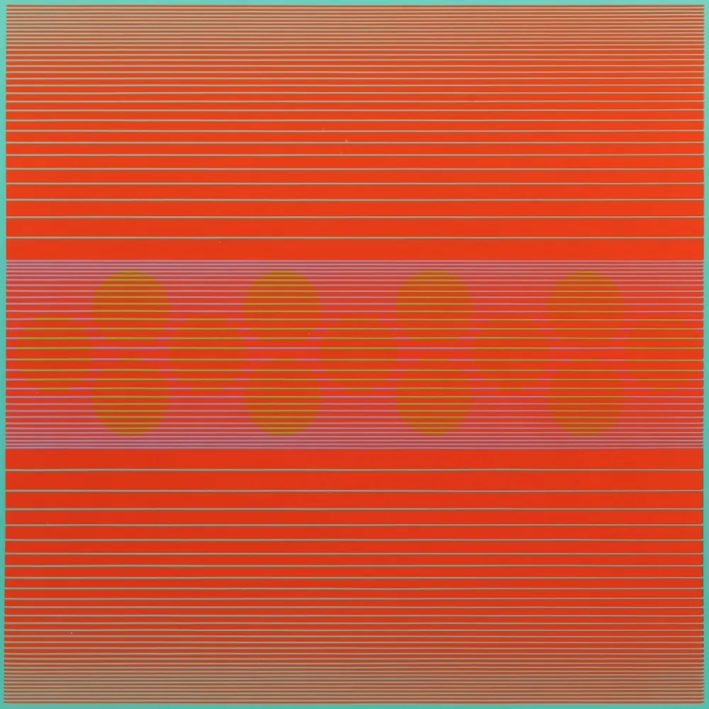 Serigrafia Stanczak - Median with Circles, from Variants