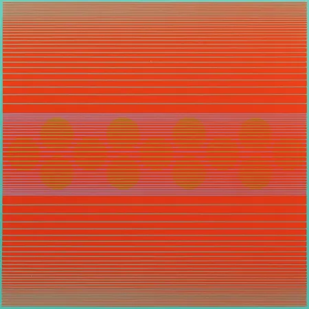 Serigrafia Stanczak - Median with Circles, from Variants