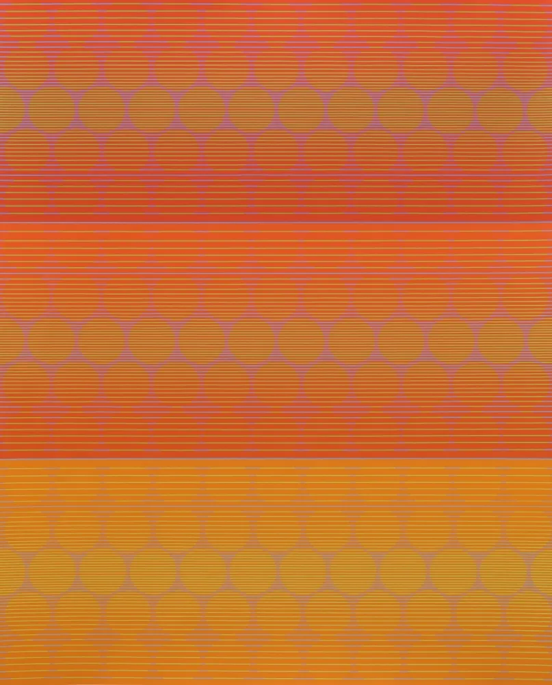 Serigrafia Stanczak - Three to Compare, from Twelve Progressions