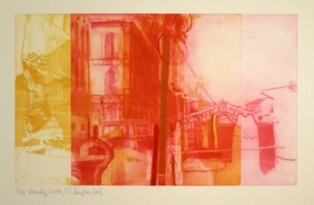 Acquaforte Staufner - Venedig, Rialto