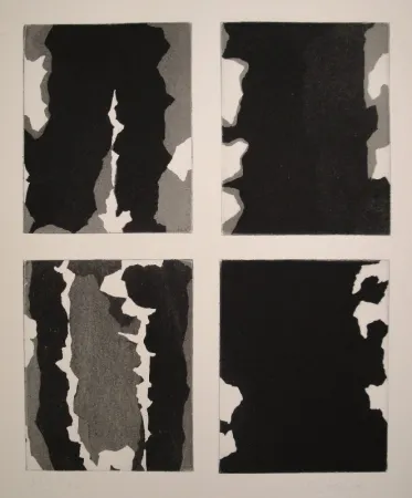 Acquatinta Stein - Ohne Titel