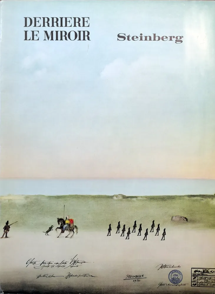 Libro Illustrato Steinberg - Derrière le Miroir n. 192