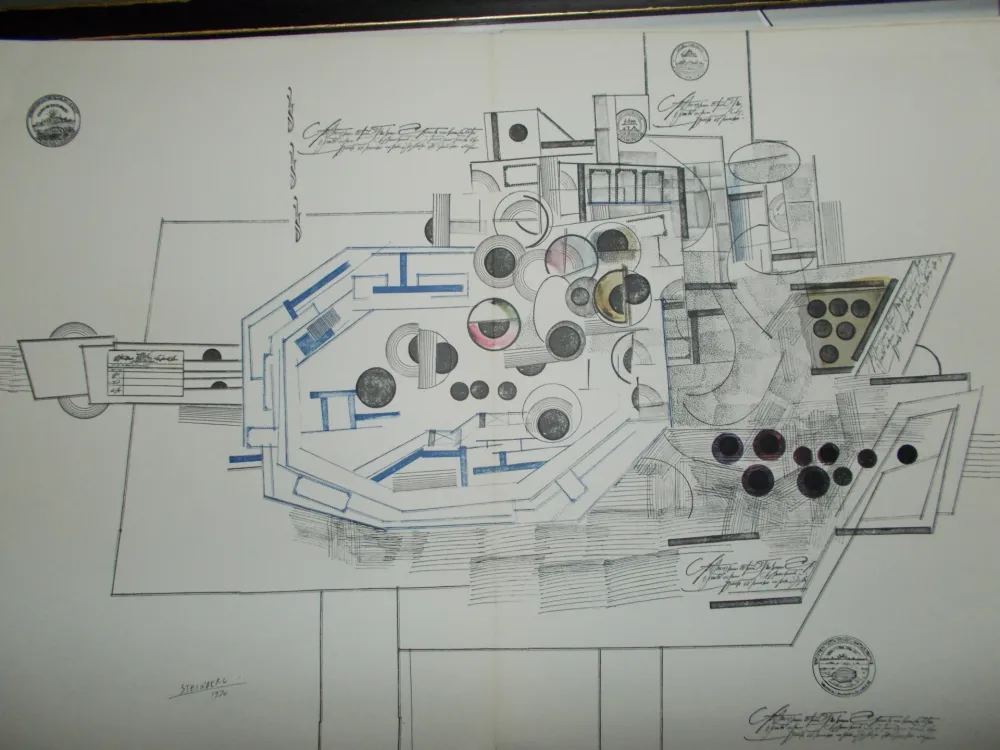 Litografia Steinberg - Le Bateau