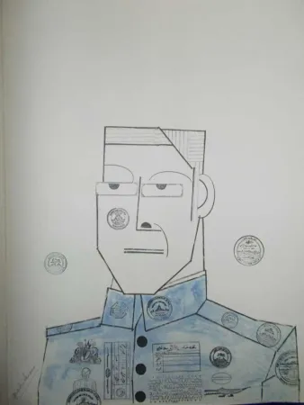 Litografia Steinberg - Le Général