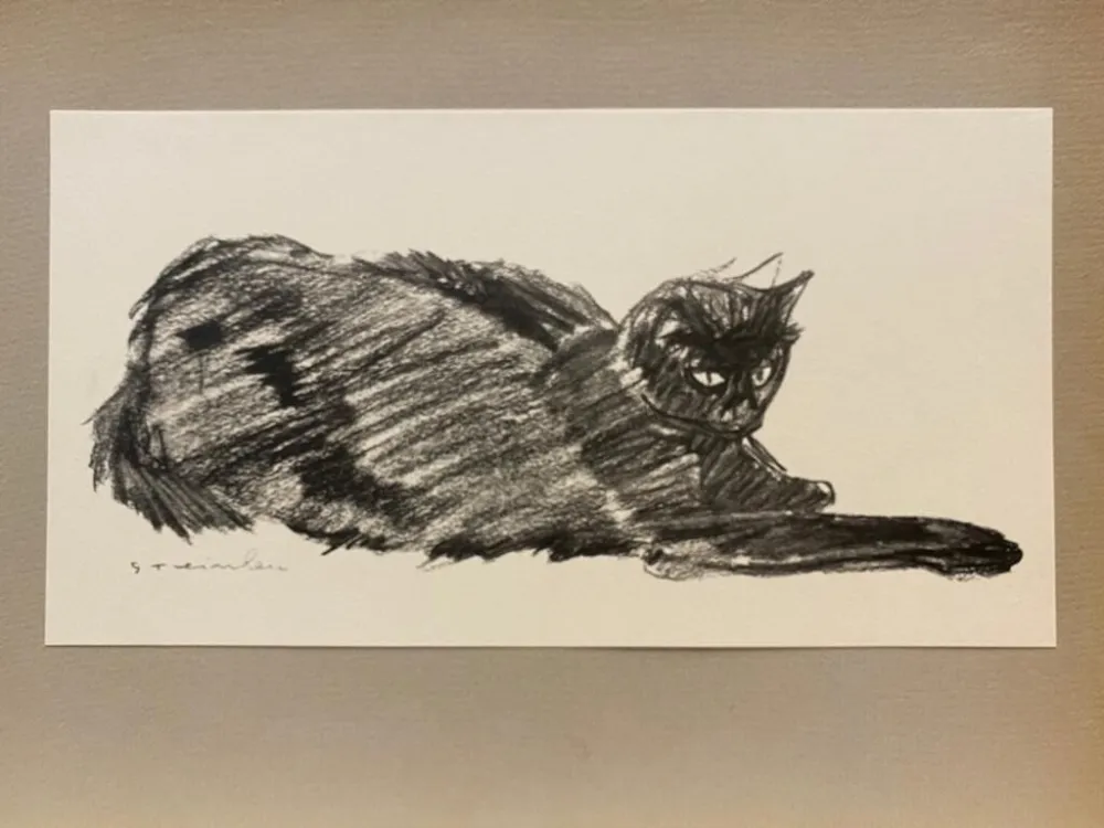 Litografia Steinlen - Chats et Autres Bêtes