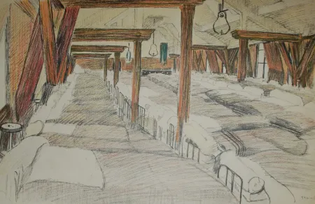 Litografia Steinlen - Saint Lazare