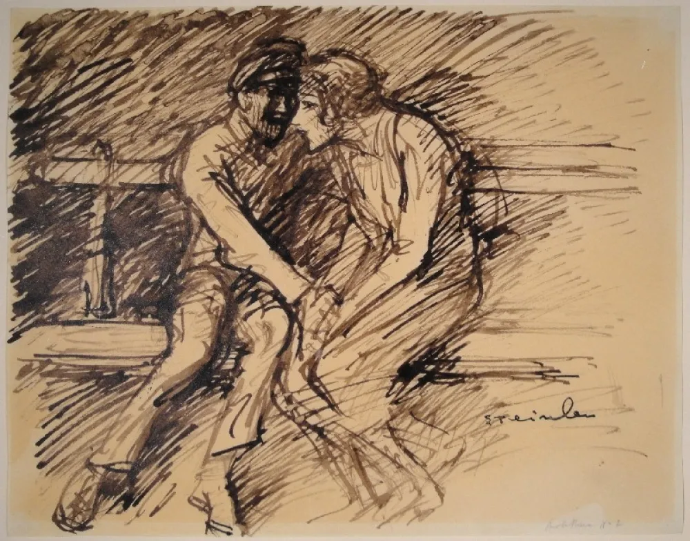 Non Tecnico Steinlen -  Sur le Banc