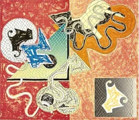 Litografia Stella - Shards IV