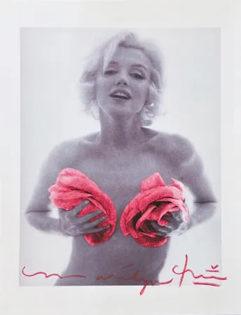 Non Tecnico Stern - Marilyn with Red Roses