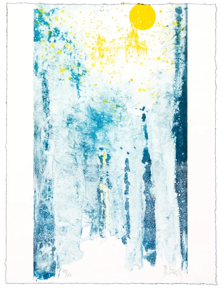 Litografia Stholl - Le petit poucet 1