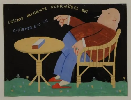 Monotipo Stöcklin - LEICHTE ELEGANTE ROHRMÖBEL BEI G.KIEFER & CO. A.G