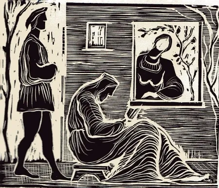 Libro Illustrato Stoppa - Sant'Abraam Romito e la Nipote Maria