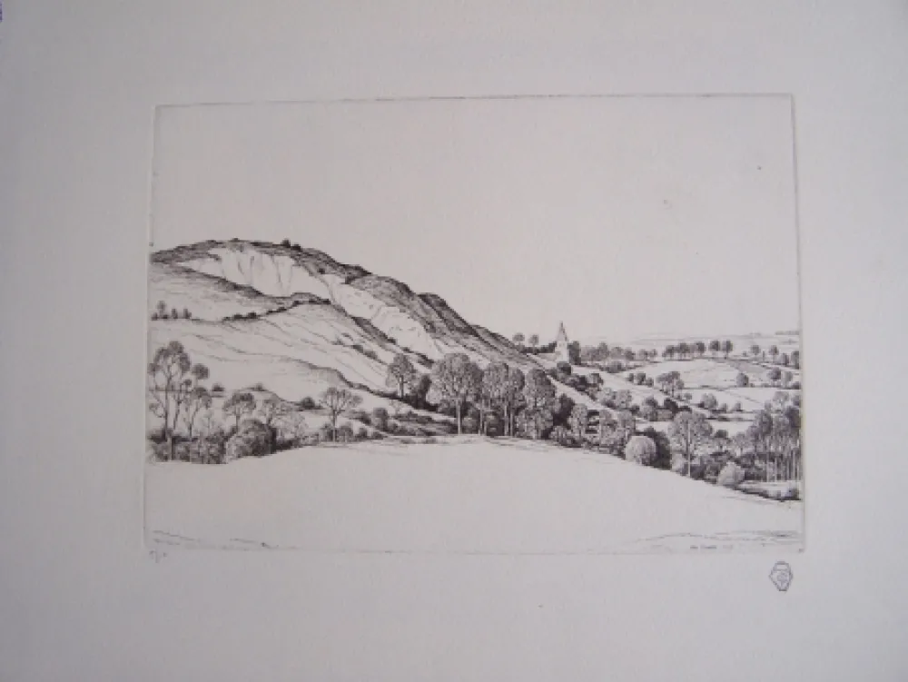 Incisione Strang - Offham Church