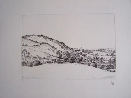 Incisione Strang - Offham Church