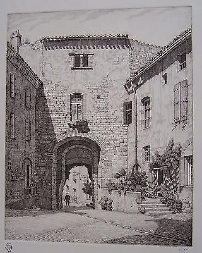 Incisione Strang - Porte des Ormeaux, Cordes