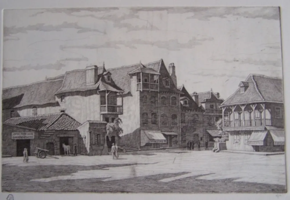 Incisione Strang - Salies-de-Béarn