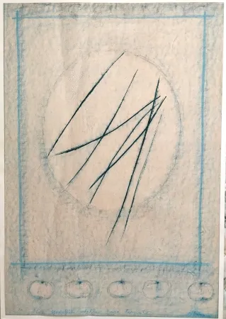 Litografia Strazza - Lo specchio delle cose lasciate