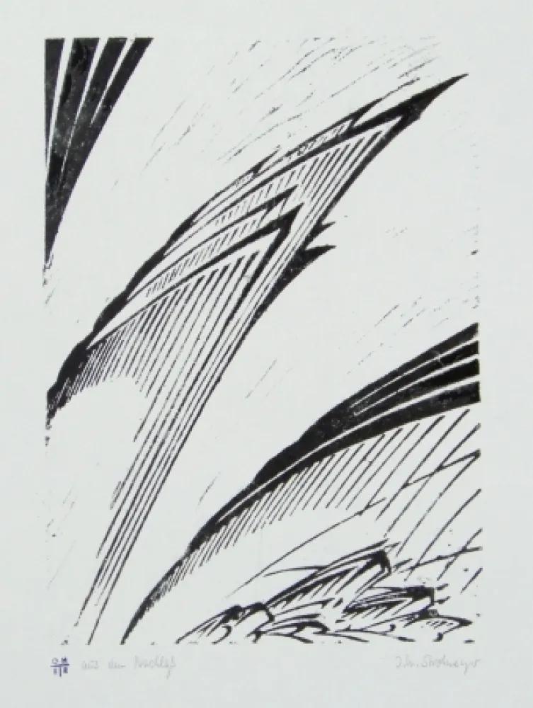 Linoincisione Strohmeyer - Chilehaus (