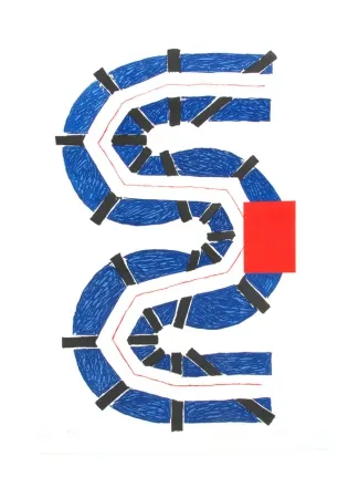 Acquaforte E Acquatinta Sugai - S bleu