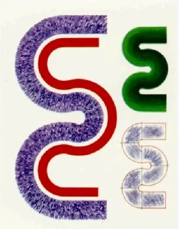 Litografia Sugai - S (Trois)