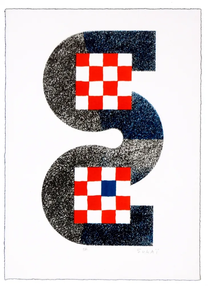 Litografia Sugai - Sans titre