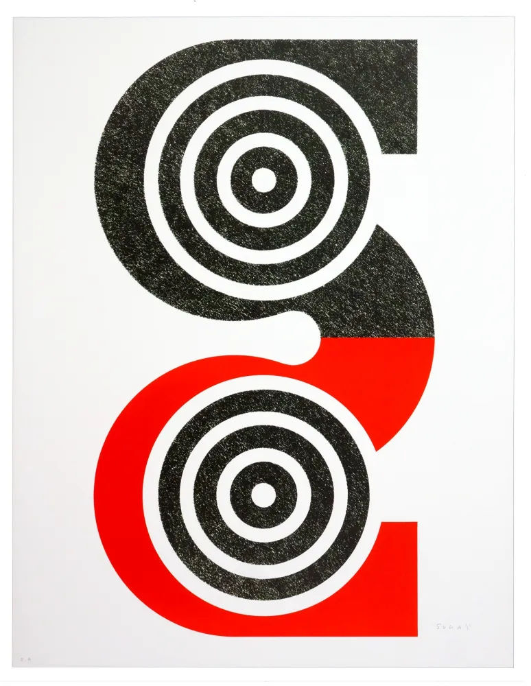 Litografia Sugai - Sans titre