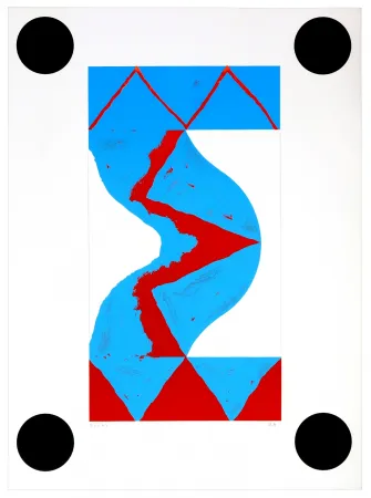 Litografia Sugai - Sans titre