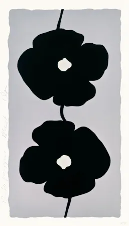 Multiplo Sultan - Double Poppies Black