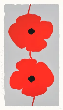 Multiplo Sultan - Double Poppies Red