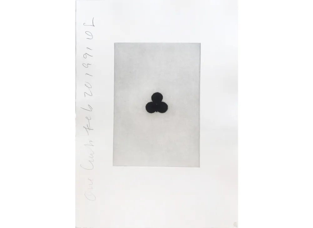 Acquatinta Sultan - Playing Cards (Ace of Clubs)