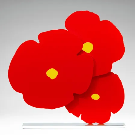 Multiplo Sultan - Red and Yellow Poppies