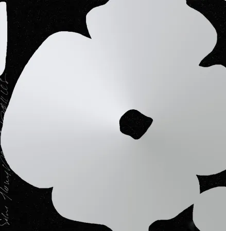 Serigrafia Sultan - Silver Flowers, March 5, 2011