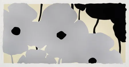 Serigrafia Sultan - Silver Poppies